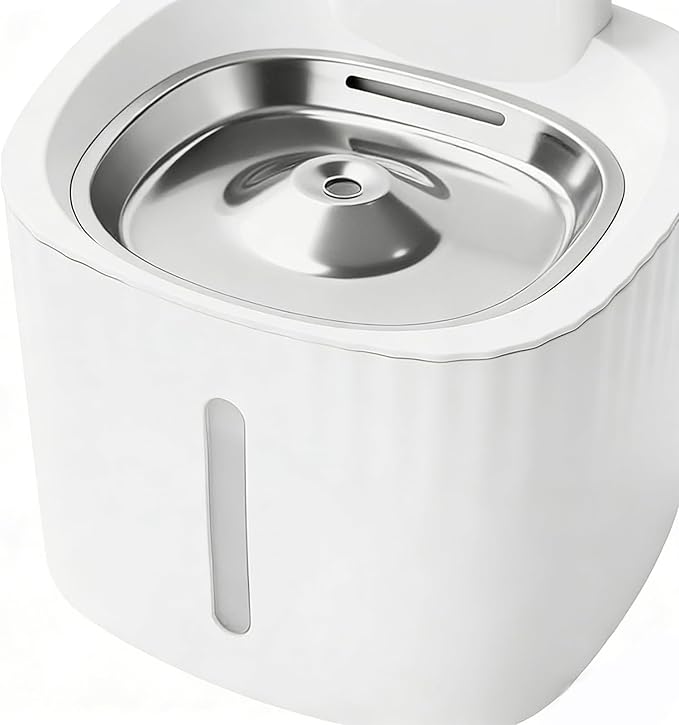 Water Fountains for Cats Indoor, Dog Water Dispenser Drinking Feeder - 3000ml Automatic Wireless Silent, for Puppy Kitten Watering Feeding Household Apartment Outdoor