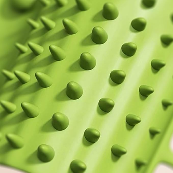 Self Groomers Soft Cats Wall Corner Massager Comb Brush Rubs The Face with A Tickling Comb Grooming Supply Self Groomers for Indoor Self Groomers Brush for Scratching Post Self