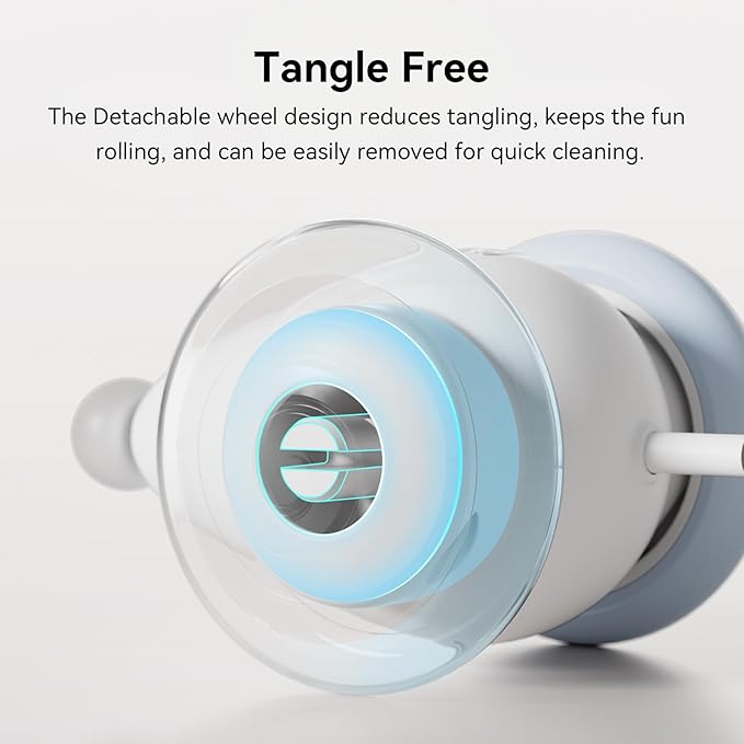 Cheerble Interactive Cat Toys for Indoor Cats, Automatic Moving Kitten Toys, Wicked Mouse Neo Cat Toy with Tail & Lights, Pet Cat Supplies, Rechargeable Cat Toys for Bored Indoor Adult Cats