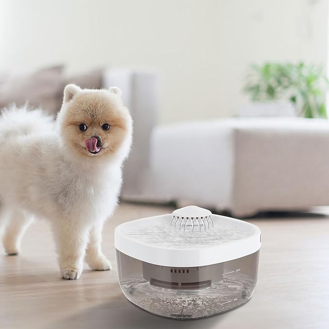 Pet Fountain, 7L/1.85 Gal Automatic Cat Water Fountain, Dog Drinking Dispenser