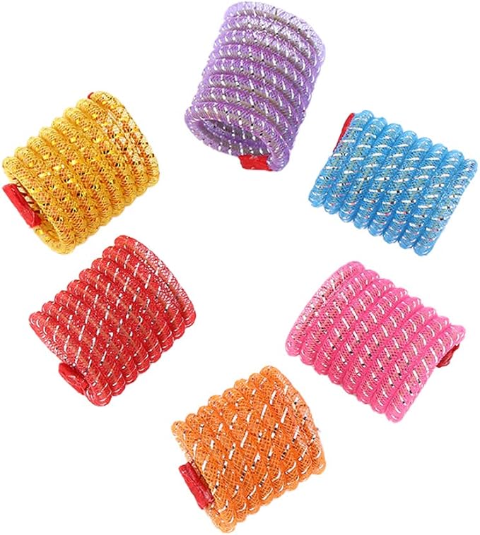 ISMARTEN Pet Wide Colorful Springs Cat Toys for Cat Kitten Pets (Random Color) (5pcs)