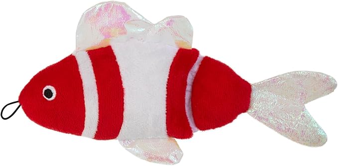 Mad Cat Bright Fish Kicker Touch Activated Light Up Cat Toy, Pack of 1