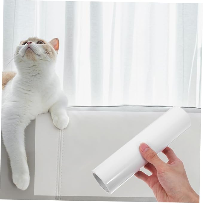 Abaodam 1Roll Cat Scratch Tape Self Adhesive Furniture Protector for Sofas Chairs Beds Scratch Durable Cat Claw Defense Tape Versatile Protection