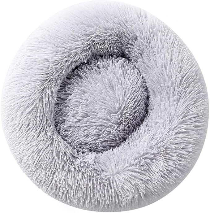 Donut Dog Bed Cat Beds for Indoor Cats Puppy Bed Small Dog Bed Warm Pet Bed Kitty Bed Bunny Bed Large Rabbit Bed for 5Kg