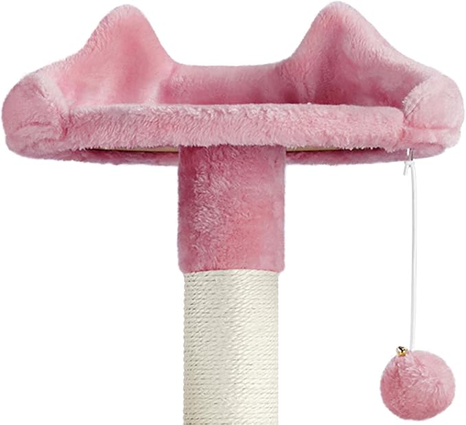 Topeakmart Multi-Level Cat Tree, Large Cat Tower with Condos Platform Perch Hammock Scratching Posts Plush Cat House