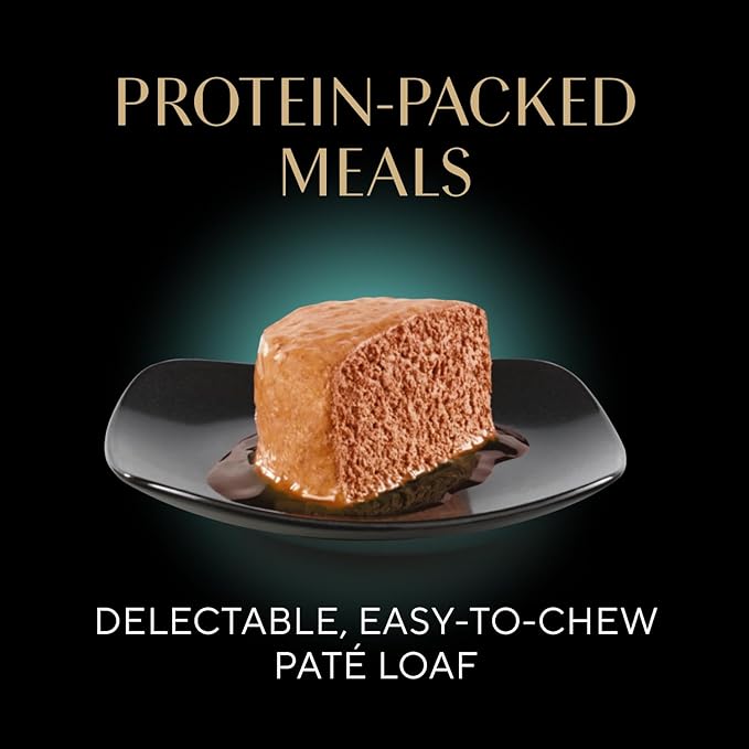 Sheba Perfect Portions Wet Cat Food Pate Sustainable Salmon Entree, 2.6 oz. Twin-Pack Trays, Cat Food Wet Recipe (24 Count, 48 Servings)