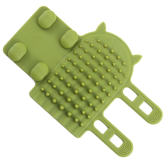 Self Groomers Soft Cats Wall Corner Massager Comb Brush Rubs The Face With A Tickling Comb Grooming Supply Self Groomers For Indoor Self Groomers Brush For Scratching Post Self, Green