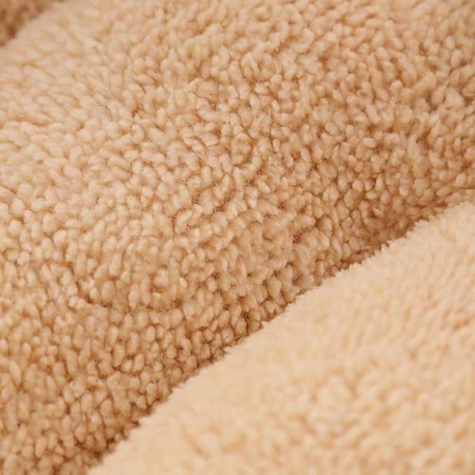 Pet Supplies Beige/Gray Simple Fashion Kennel Cat Litter Small Medium Dog Pet Dog Pad 50 50 14 cm