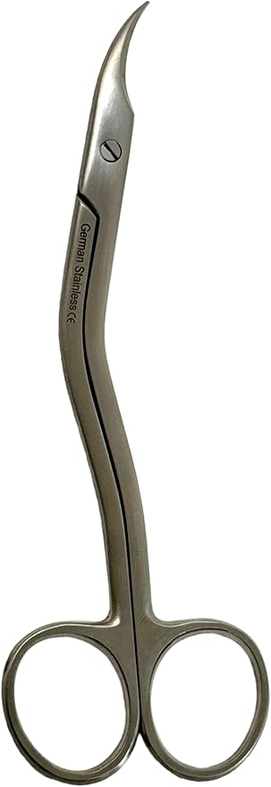 2 Piece Count - Small Animal Nail Cutters Scissors Style Claw Trimmer for Dogs, Cats, Birds, and Other Small Animals - Stainless Steel (5.5 in + 6 in)