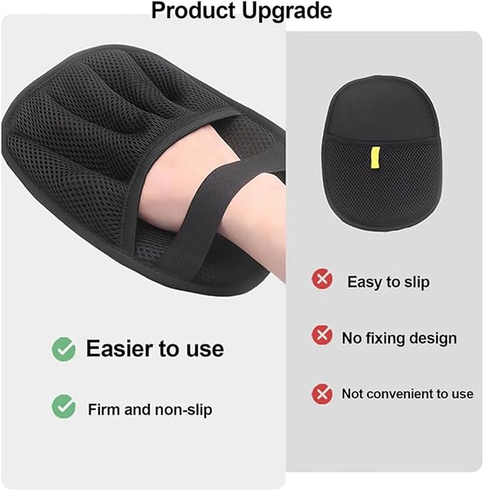 Upgraded Electrostatic Pet Hair Removal Glove,Quick Wiping, Reusable & Washable for Carpet Clothing Pet Beds Sofa Car Seats Effortless Cats & Dogs Hair Remover for Busy Pet Owners