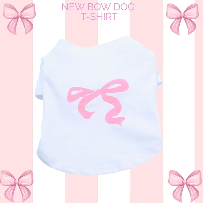 Luxury Designer Dog T Shirt – Cute Puppy Clothes for Small Dogs, Fashion Pet Tee Outfit for French Bulldogs & Chihuahuas, Everything Chic Dog Apparel