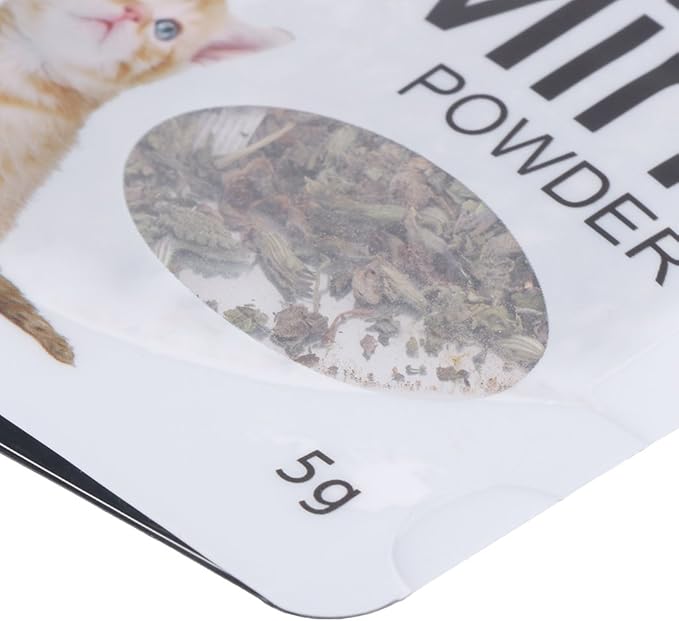 XISAOK Premium Cats Treats Treats Mints Powder Pack of / 0.18 OZ Beds for Outdoor for Large