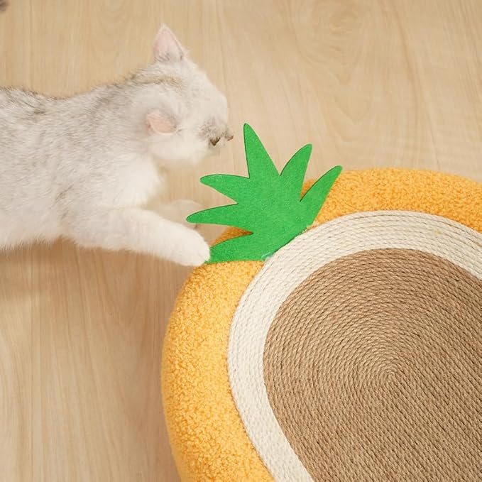Cat Bed Furniture with Integrated Claw Grinding Plate Sisal Material Neat and Tidy Environment Large Diameter Cat Bed