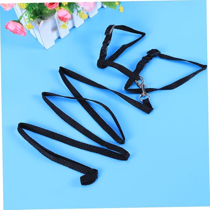 MERRYHAPY Pet Accessories Cat Harness Collar Leash Lightweight Traction Rope for Easy Walking and Control