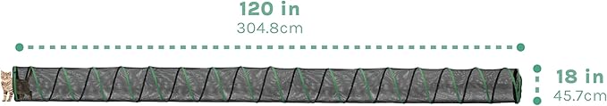 Kitty City Large Outdoor 20-Foot Play Tunnel Only