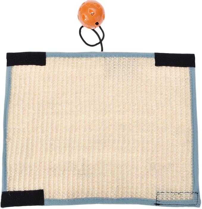 Cat Scratch Board Cat Scratch Board Sisal Furniture Bed Mattress Protector Table Chair Sofa Legs Mat Cat Kitten Scratching Toy Scratcher 1Pcs Straw
