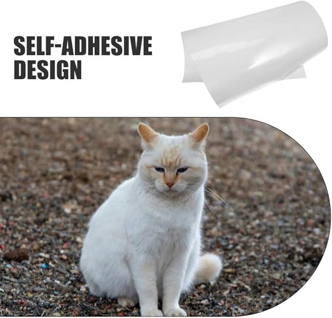 Toddmomy 1set Cat Scratch Furniture Protector Thick Self-Adhesive Sofa Bed Shield Scratch Deterrent for Cats