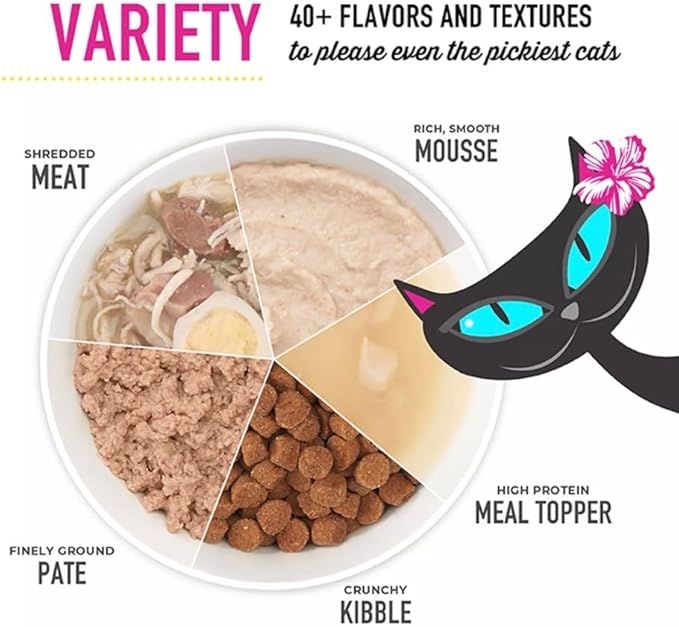 Tiki Cat Stix Lickable Wet Cat Treat Smooth Mousse Blend with Chicken in Creamy Gravy, 6 Stix in 1 Pouch (Pack of 2), Plus 1 Cat Pom Pom Balls Toy