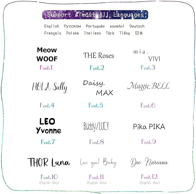 Cats Dogs ID Tags Personalized Lovely Symbols Pets Collar Name Accessories Simple Custom Engraved Products for Medium Four Legged Child Necklace Chain Anti-Lost Shiny Stainless Steel 316L Charm