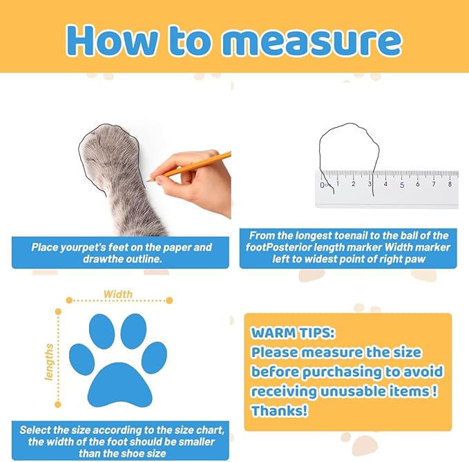 24 Pcs Cat Mittens to Prevent Scratching,Breathable Cat Foot Cover,Cats Claw Protector,Non Slip Dog Socks with Nylon Belt for Nail Trimming Bathing