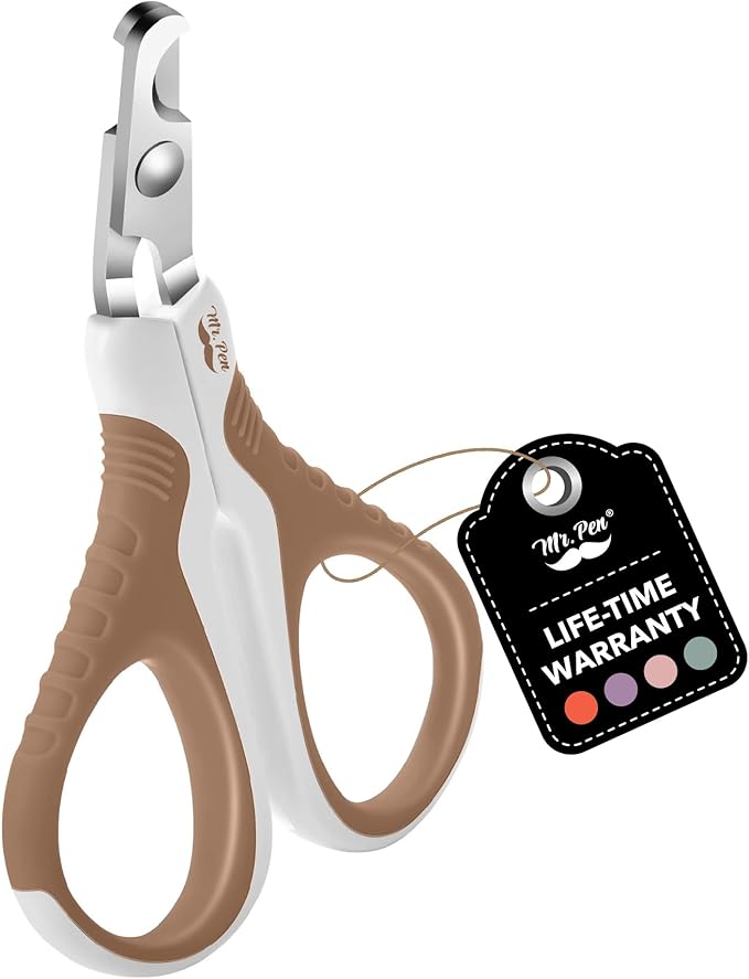 Mr. Pen- Cat Nail Clipper, Stainless Steel, Professional Sharp Cat Claw Trimmer for Small and Medium Cats, Pet Nail Clipper with Sturdy Non Slip Handle