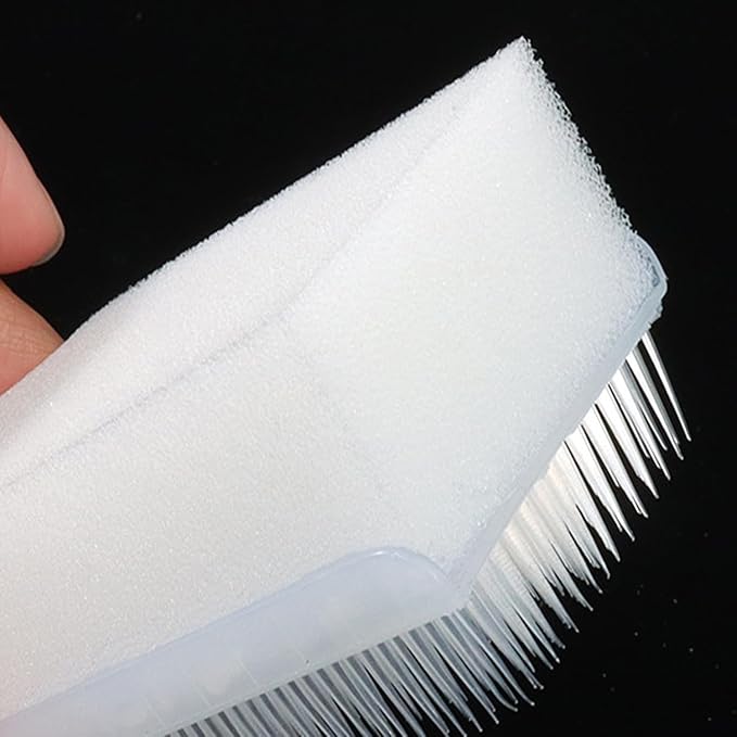 3 Pack Cat Grooming Brush Cat Bath Brush with Gentle Bristle Comforty Massage Brushes Double-Sided Cats Tongue Brushes for Old and Young Sensitive Cats Licking Pet Calming Enhancing Intimacy