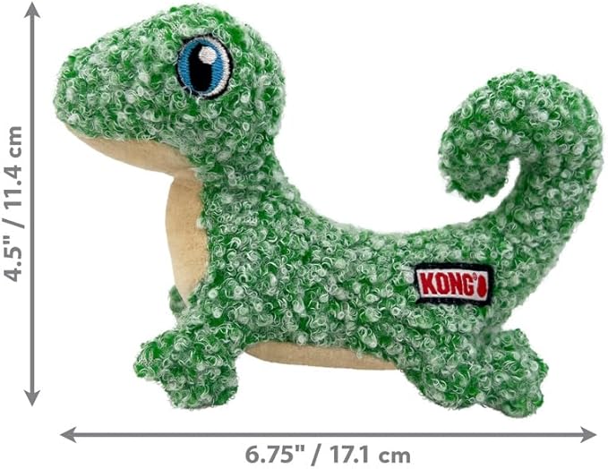 KONG Luvs Crinkle Textured Cat Toy Stuffed with Catnip (Mouse/Lizard Combo)