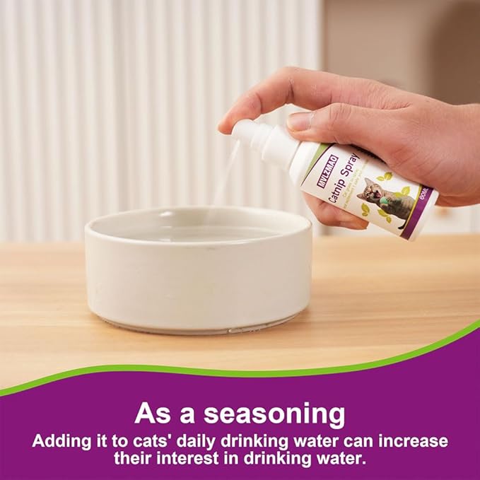Catnip Spray for Cats, Cat Scratching Sprays, Transparent Cat & Kitten Behaviour Spray 60 ml