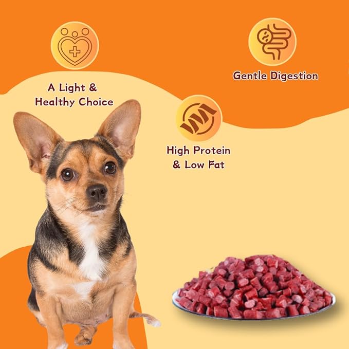 Beef Bites Dog Treats, Made with Real USA Sourced Beef, A Wholesome & Simple Limited Ingredient Soft Chew for Sensitive Stomachs, 14.11 Ounce
