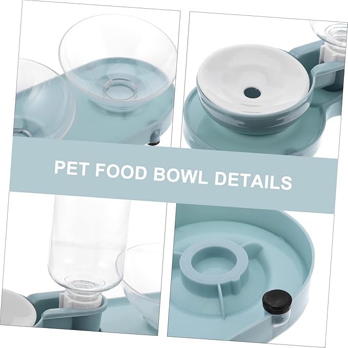 Dual-use Pet Feeder Easy-Clean Automatic Water Feeder Cat Accessory Bowl