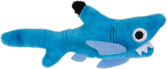 Mad Cat Shark Biter Catnip & Silvervine Cat Toy, Pack of 1
