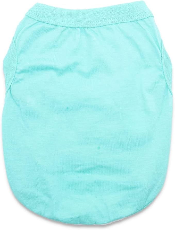 6 Pack Plain Dog T Shirts 100% Cotton Solid XS Puppy Clothes Blank Dog Clothes Girl Puppy Tshirt for Boy Dogs Shirts Pet T-Shirt for Small Medium Large Dogs Cats, XL