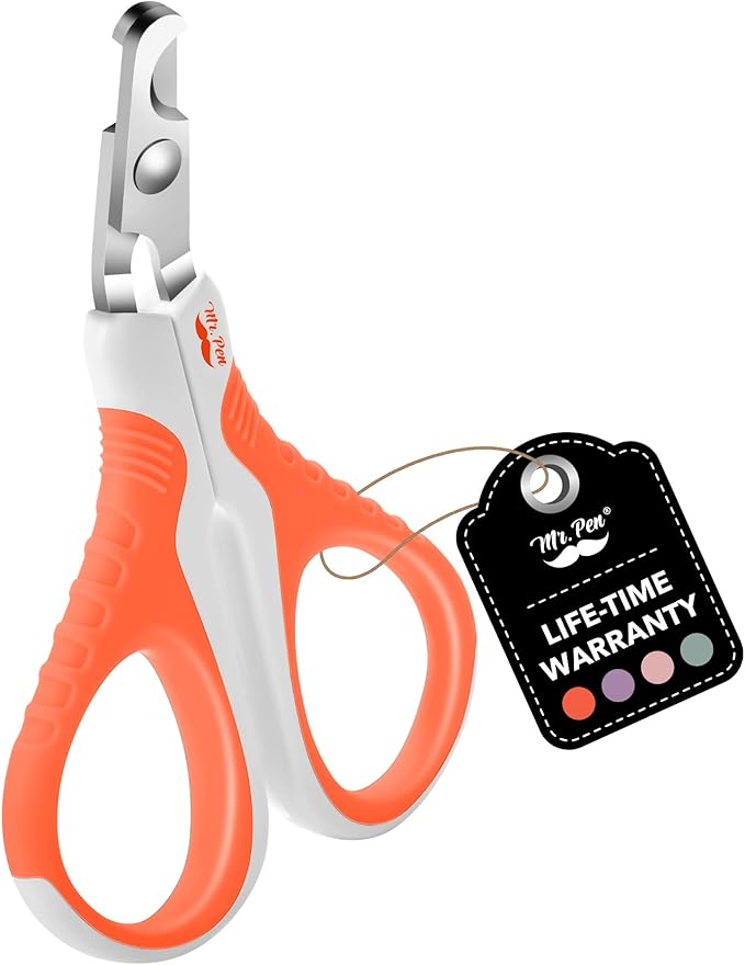 Mr. Pen- Cat Nail Clipper, Stainless Steel, Professional Sharp Cat Claw Trimmer for Small and Medium Cats, Pet Nail Clipper with Sturdy Non Slip Handle