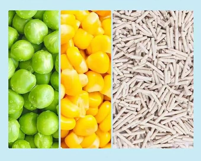 Tofu Cat Litter Clumping, Flushable,Ultra Absorbent and Fast Drying,Solubility in Water,Really Dust-Free Esay Clean,Dust-Free,100% Natural Materials,Less Scattering,33.6lb (5.6lb* 6bags)