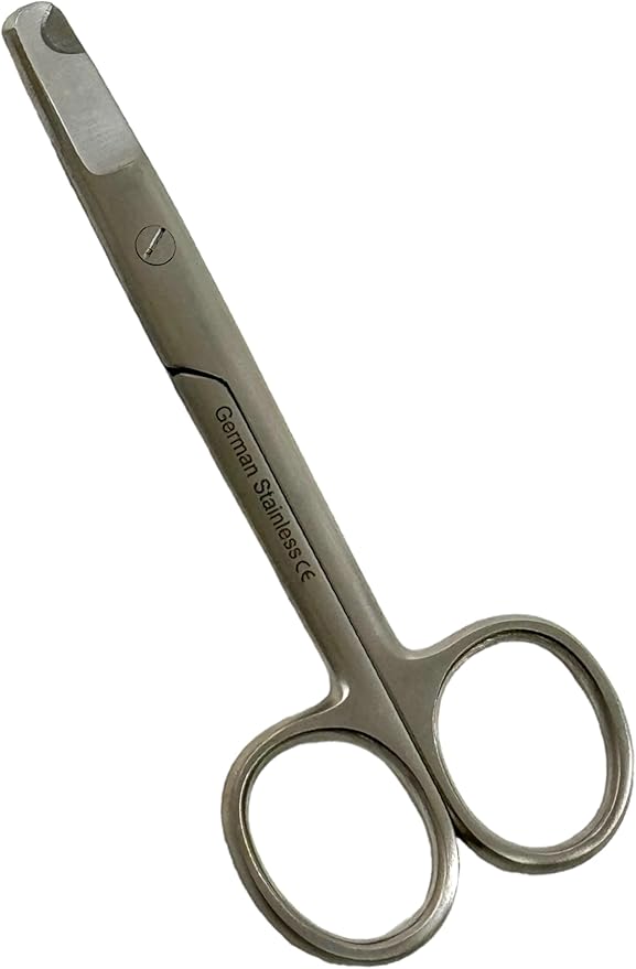2 Piece Count - Small Animal Nail Cutters Scissors Style Claw Trimmer for Dogs, Cats, Birds, and Other Small Animals - Stainless Steel (4.5 in + 5.5 in)