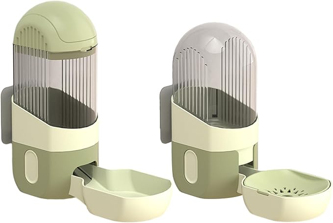Water Feeder Water Dispenser Feeding Watering Cage Mount Automatic Food Automatic Pet Feeder for Cats