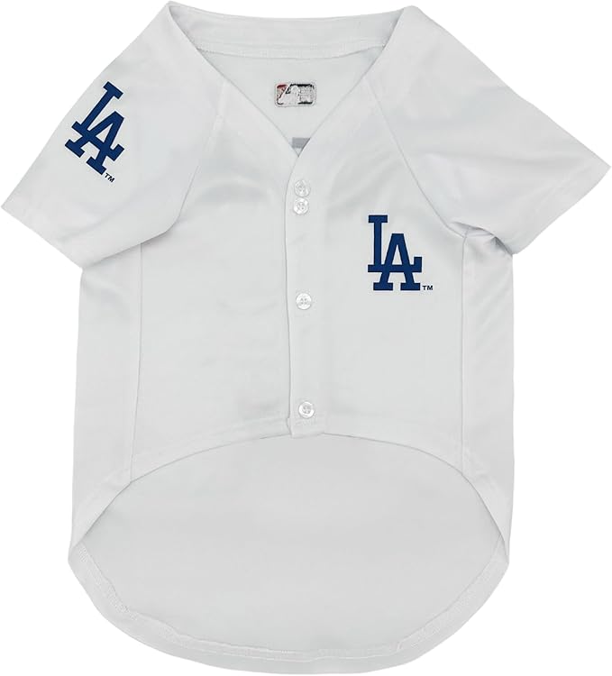 Pets First MLBPA Dog Jersey - Shohei Ohtani #17 LA Dodgers Mesh Pet Shirt, Size Small