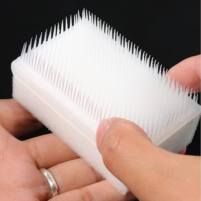 3 Pack Cat Grooming Brush Cat Bath Brush with Gentle Bristle Comforty Massage Brushes Double-Sided Cats Tongue Brushes for Old and Young Sensitive Cats Licking Pet Calming Enhancing Intimacy