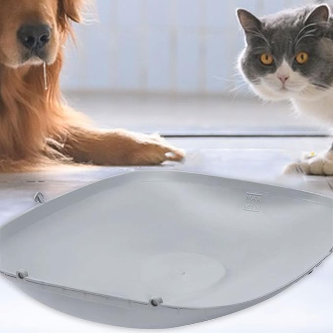 Silicone Litter Pad Accessory Anti Bite Leakproof Anti Scratch Replacement for Automatic Cat Parts 19.49x15.75x0.39 inch
