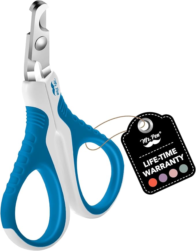 Mr. Pen- Cat Nail Clipper, Stainless Steel, Professional Sharp Cat Claw Trimmer for Small and Medium Cats, Pet Nail Clipper with Sturdy Non Slip Handle