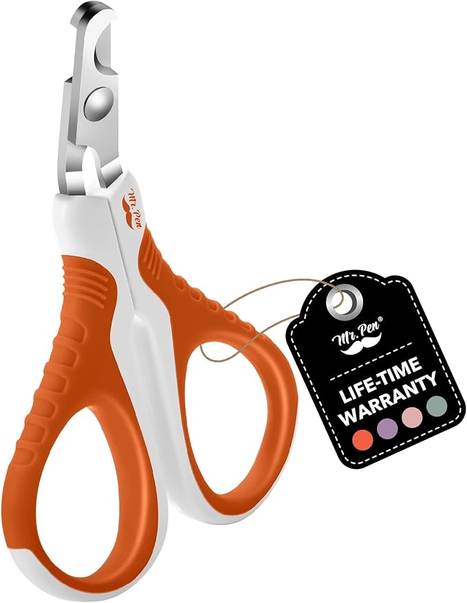 Mr. Pen- Cat Nail Clipper, Stainless Steel, Professional Sharp Cat Claw Trimmer for Small and Medium Cats, Pet Nail Clipper with Sturdy Non Slip Handle