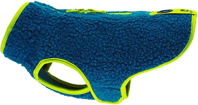 RC Pets Double-Layered, Adjustable Tundra Fleece | 18 Inches, Arctic Blue/Tennis