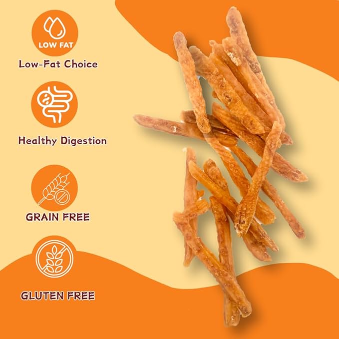 Chicken & Milk Jerky, Irresistible High-Protein Dog Treats, Calcium-Rich Tender Chews for Strong Bones & Teeth, Natural Training Reward (2 Pack x 10.58 Ounce (Pack of 2),Chicken)