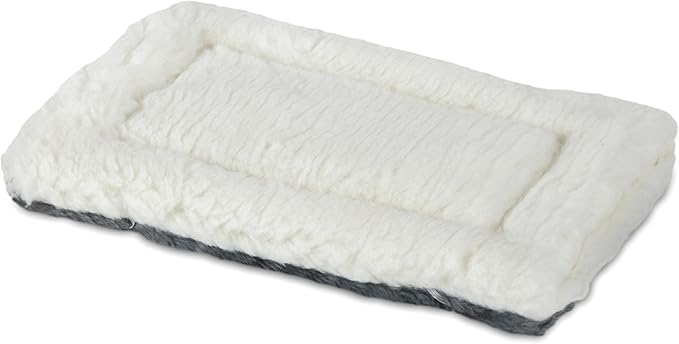 MidWest Homes for Pets Reversible Pet Bed; Machine Washable; Great for Toy Dog Breeds; Spotted Gray; 18"; 40218-FVGYS