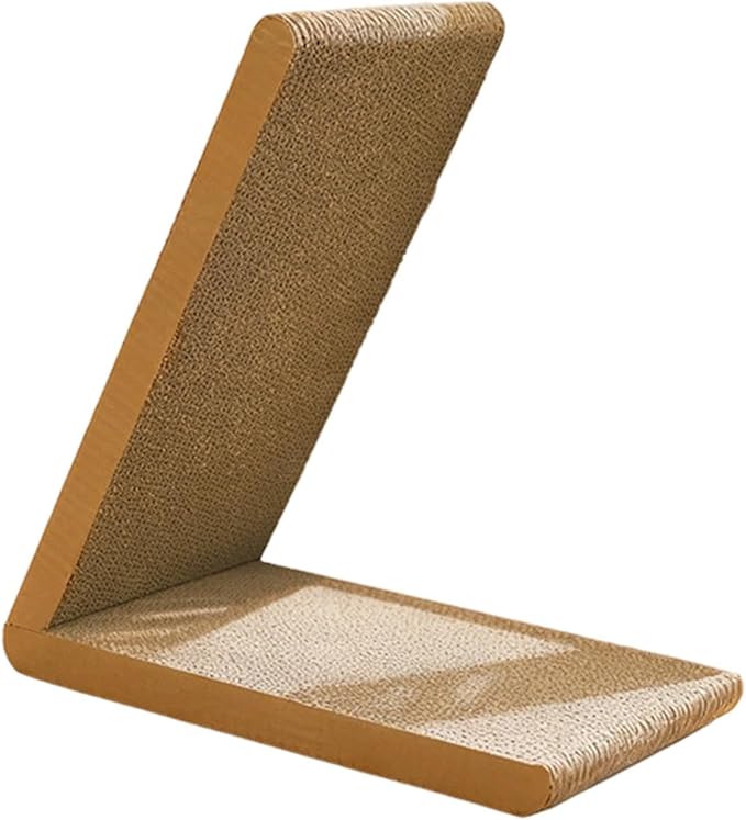 Gralara Cat Scratcher Bed Scratch Pad for Indoor Corrugated Cardboard Pet Supplies Furniture Protector for Kitty Playing Scratching, Replacement core