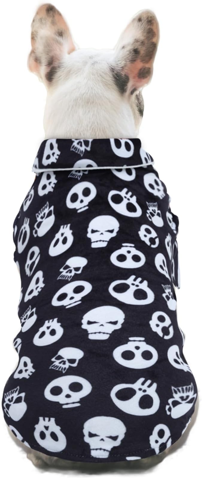 CuteBone Two-Leg Velvet Pet Pajamas Girl Dog Clothes - Soft, Cozy, and Stretchy Boy Pjs for Small, Medium Dogs and Cats Winter Sleepwear Apparel LTP04XL