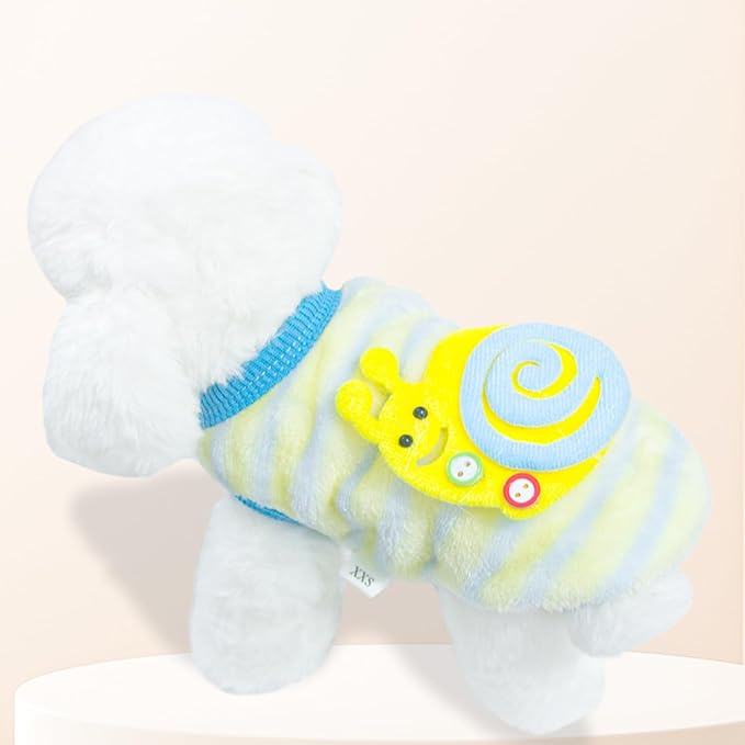 2 Pack Dog Sweaters for Small Dogs Girl Boy Winter Fleece Dogs Clothes Cute Warm Puppy Sweater Chihuahua Teacup Dog Clothes Pet Outfit Pink Blue (Blue, Small(for6.5-8lb))