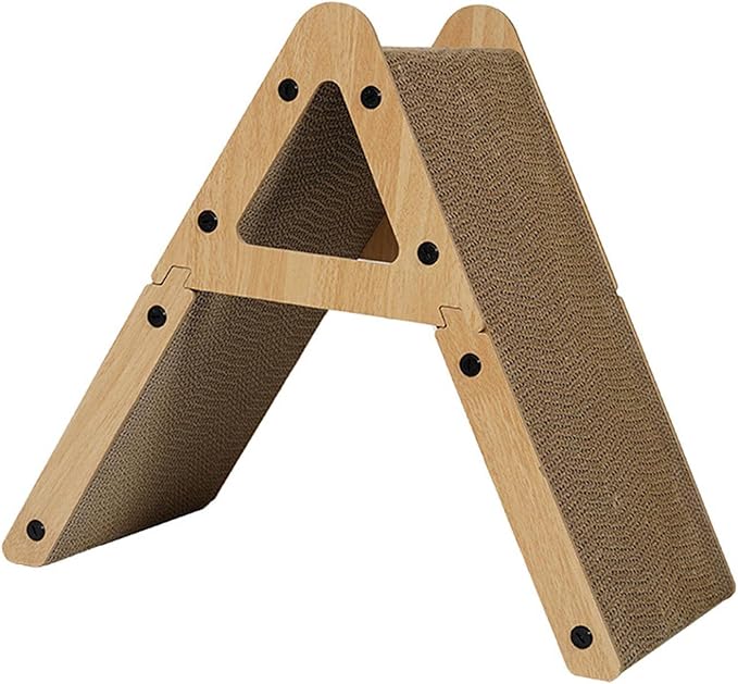 Baoblaze Vertical Cat Scratcher Cat Scratching Bed Corrugated Paper Furniture Protector Cardboard Suitable for Indoor Cats Kittens