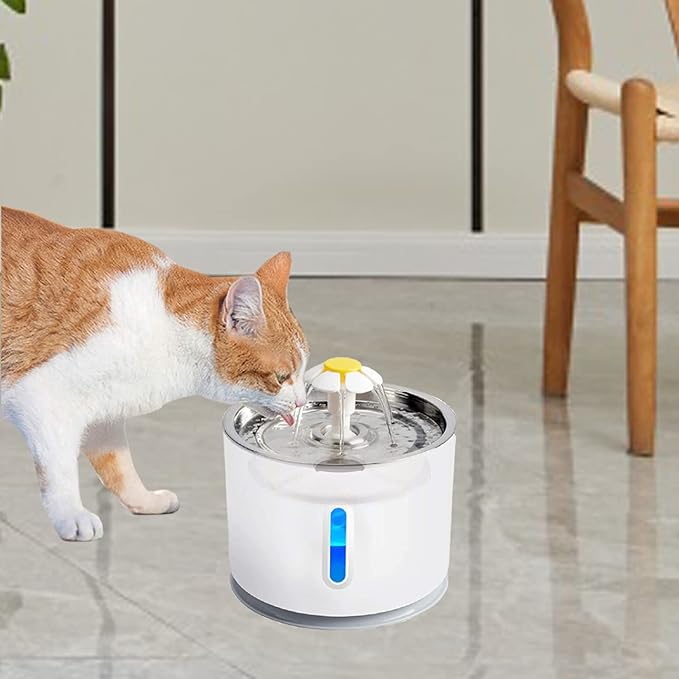4/12/16 Pack Cat Water Fountain Filters, Cirfifth Triple Filtration System Pet Cat Fountain Filter Replacement for 84oz/2.5L Automatic Cat Fountain (12 Pack)