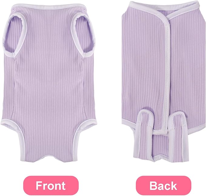 Coppthinktu Cat Recovery Suit Cat Onesie, Breathable Anti-Licking Cat Surgery Recovery Suit Female, Kitten Spay Recovery Suit for Cats After Surgery, Cats Surgical Body Suits for Abdominal Wounds